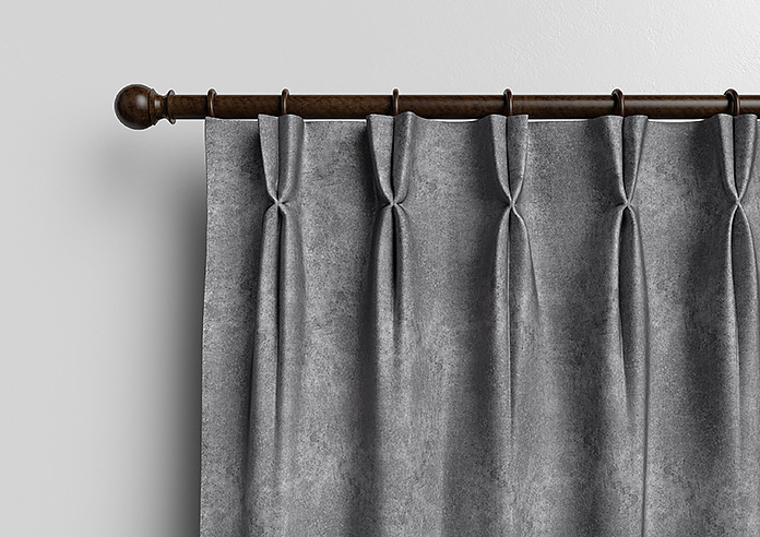 Florence Faux Suede, Dusky Purple - Made to Measure Curtains - Image 12